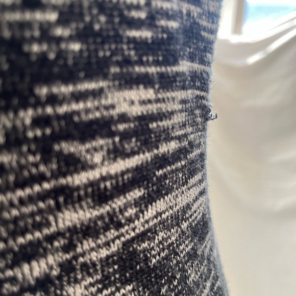 Calvin Klein Black and White Sweater Dress - Picture 5 of 5